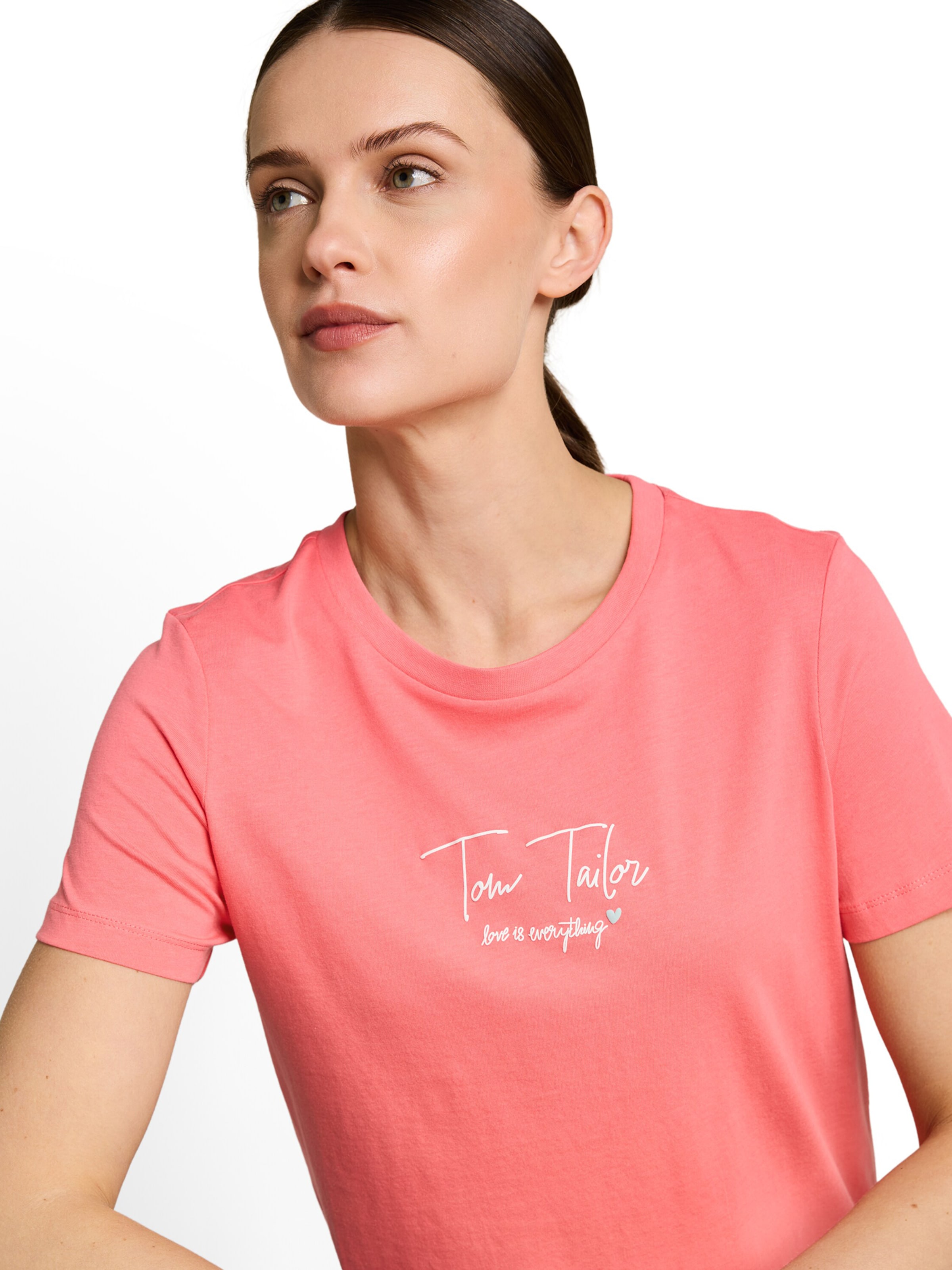 Tricou de la TOM TAILOR pe roz