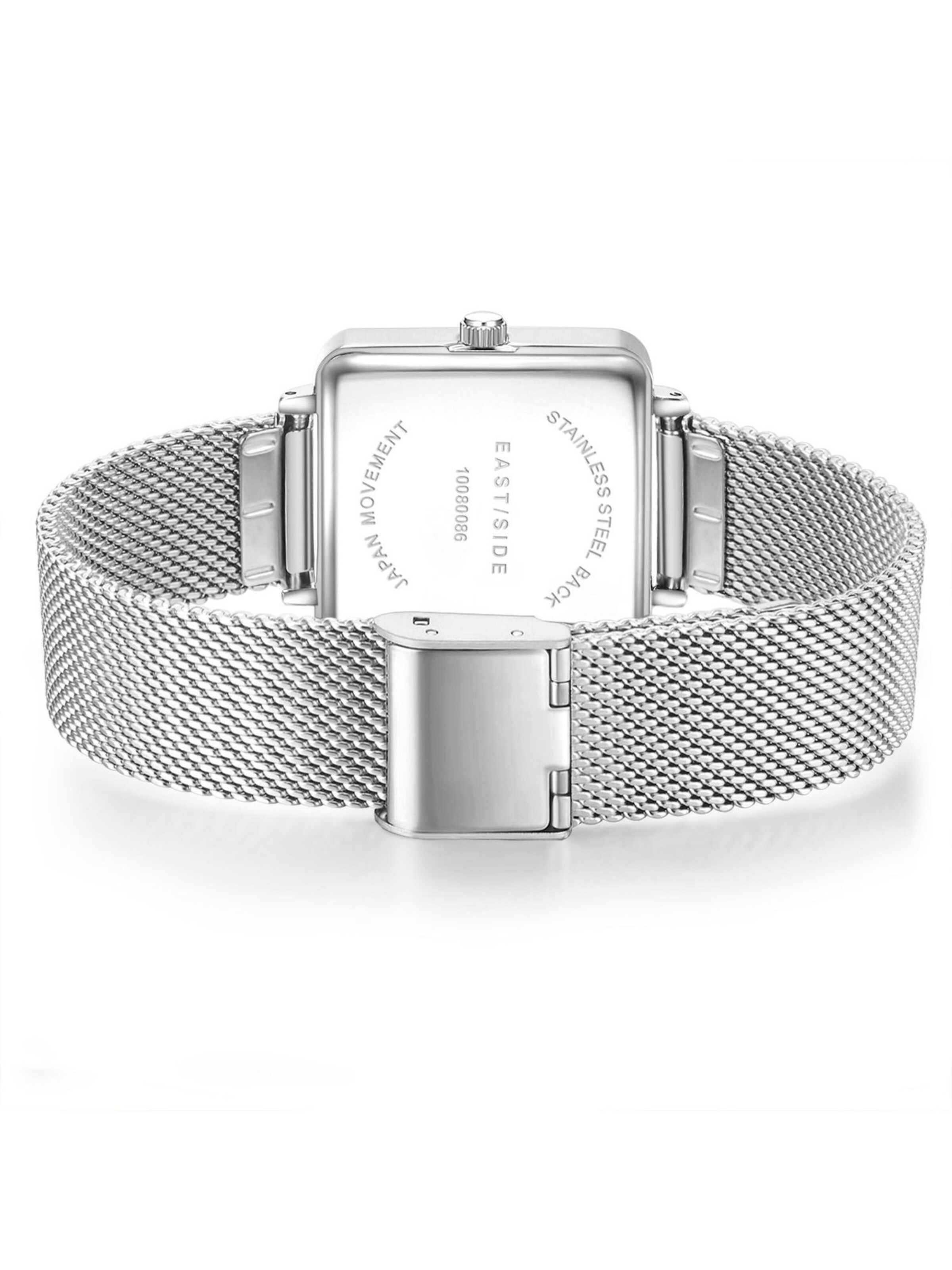 Eastside Analoguhr in Silber