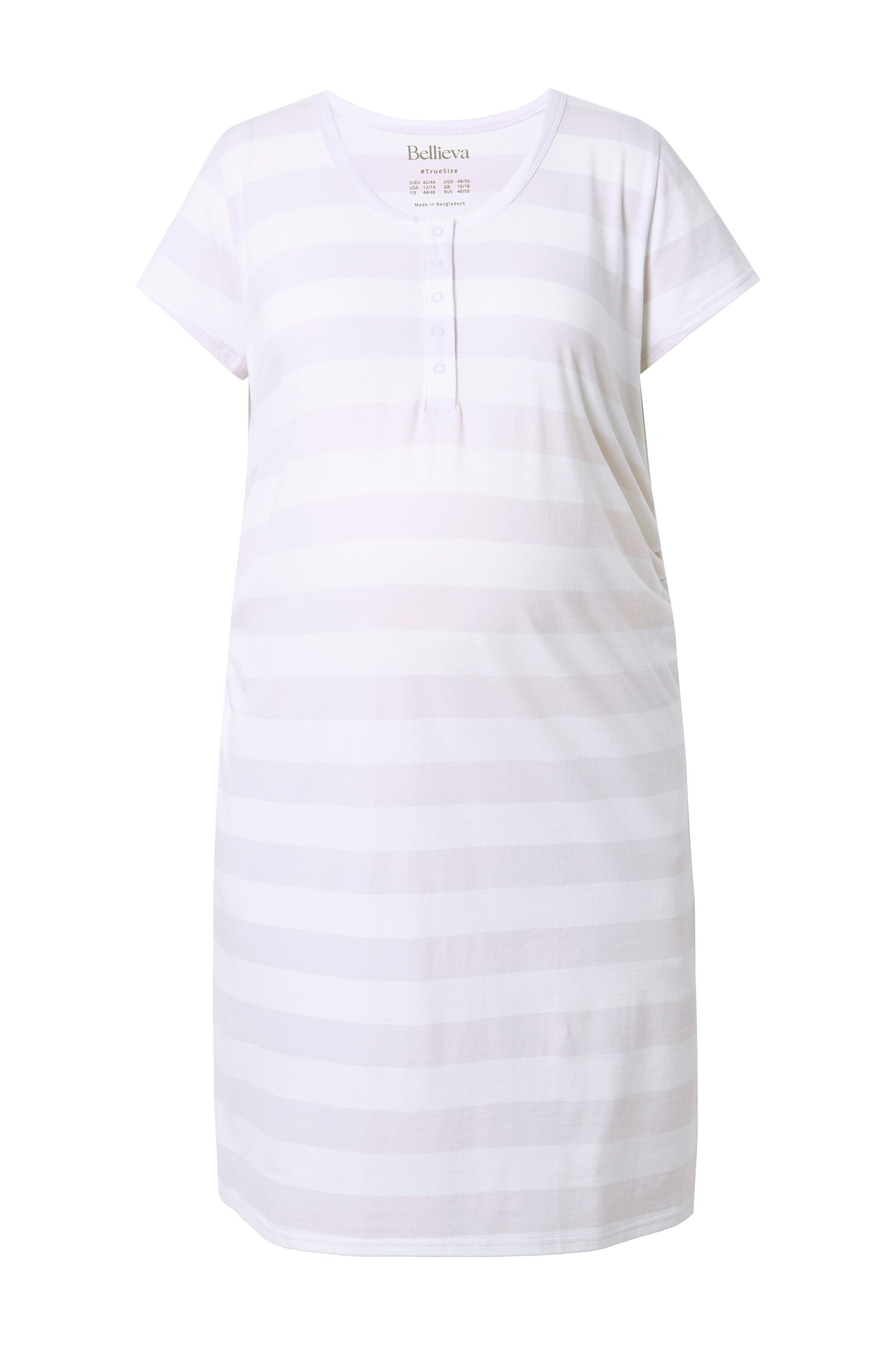 Ulla Popken Nachthemd in Roze: voorkant