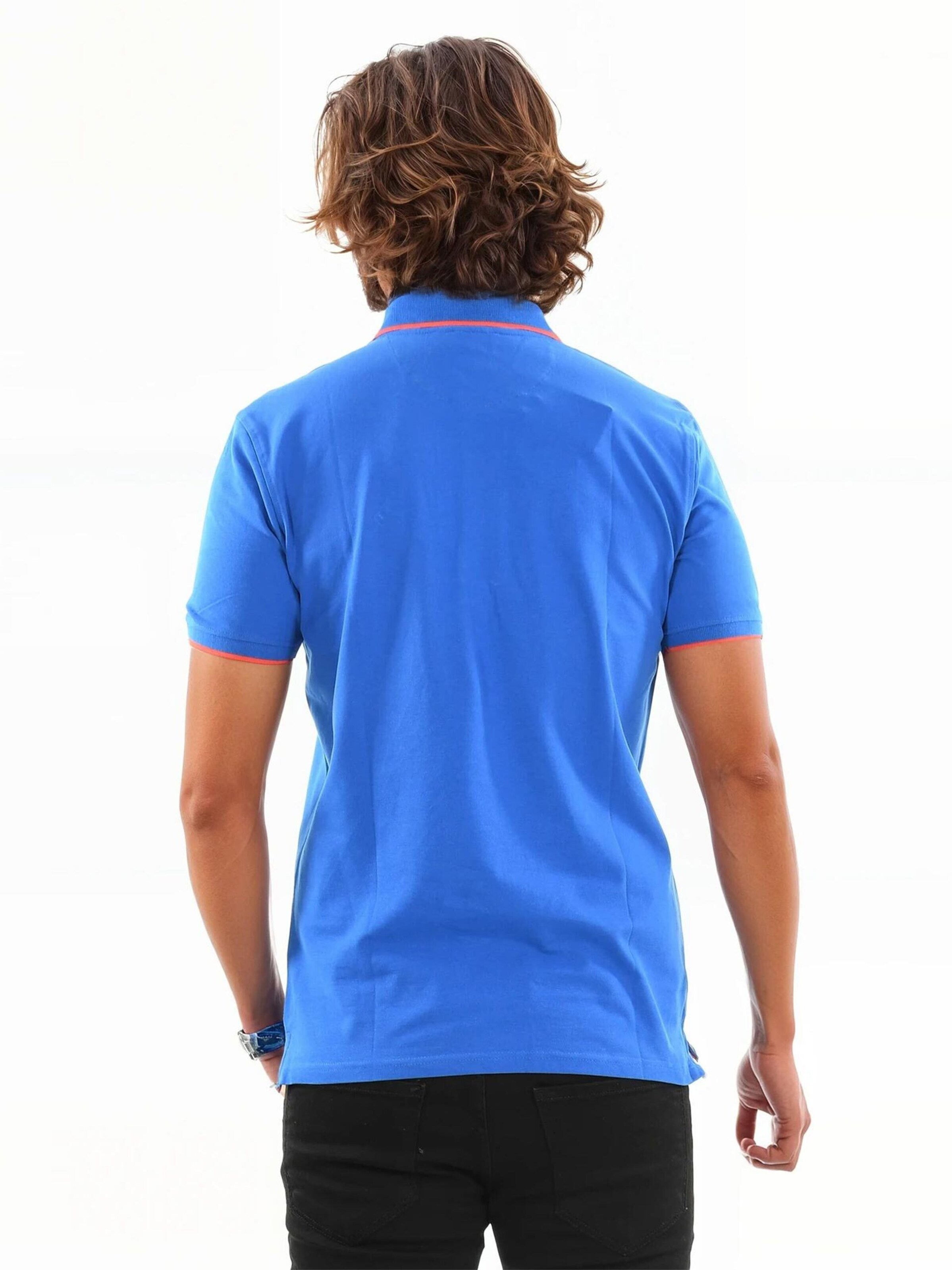 U.S. POLO ASSN. Poloshirt in Blau