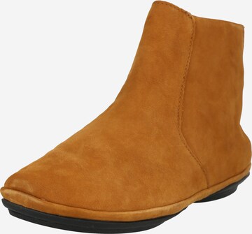 CAMPER Booties in Brown: front