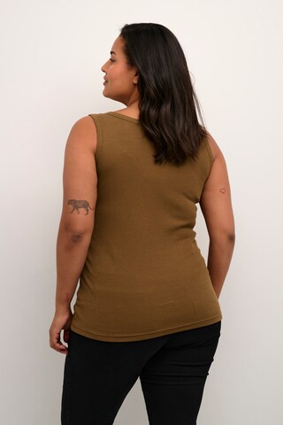 KAFFE CURVE Top 'Carina' in Brown