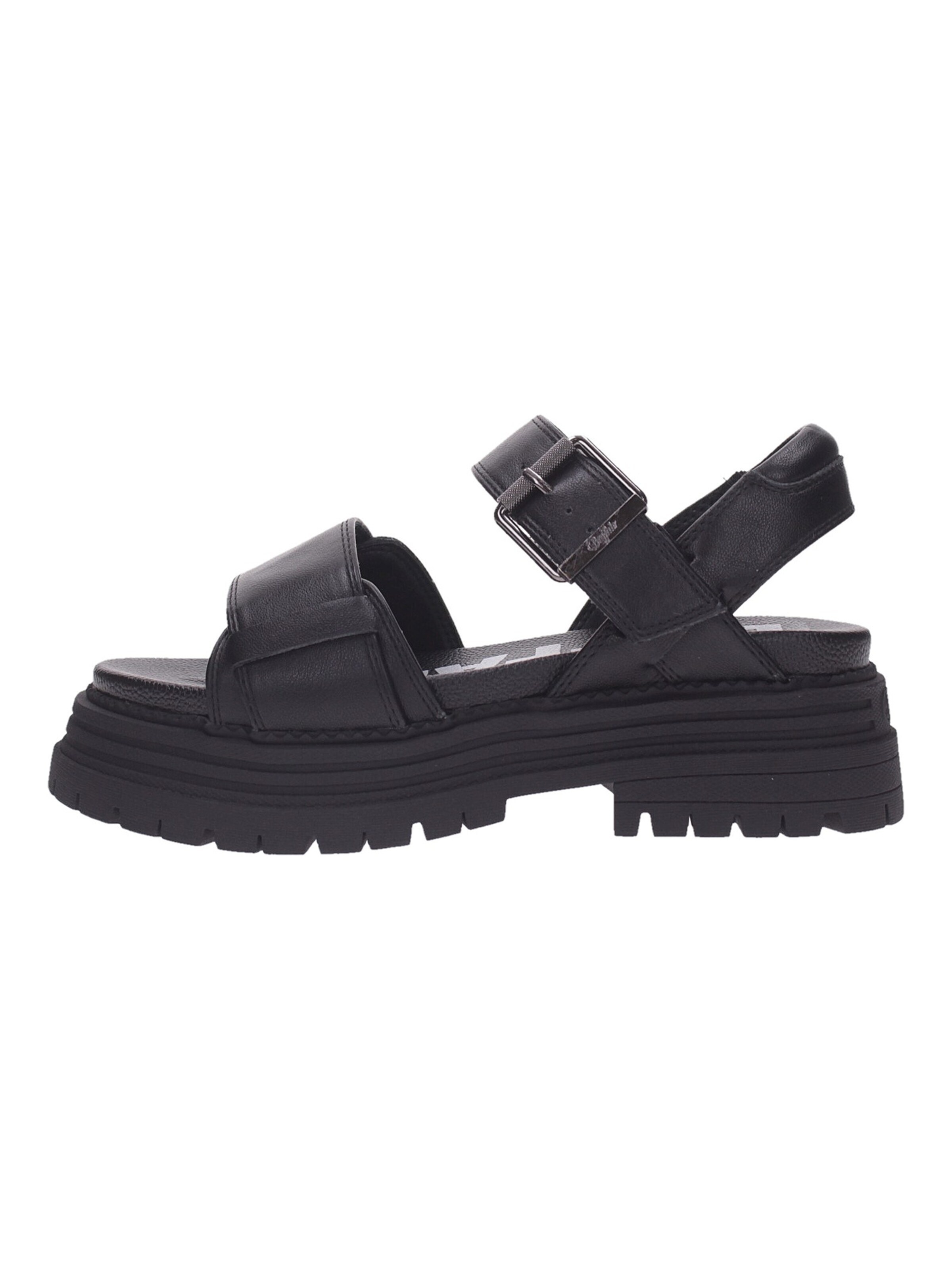 Sandalo di BUFFALO in nero: frontale
