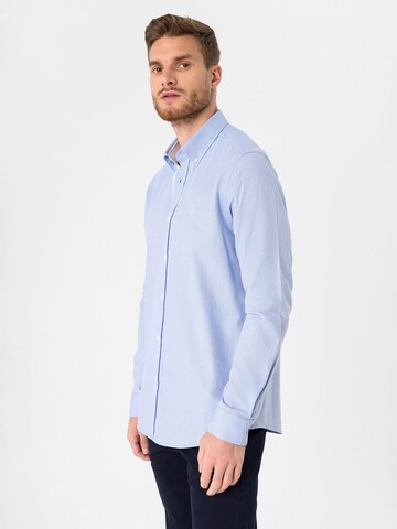 Dandalo Regular Fit Hemd in Blau