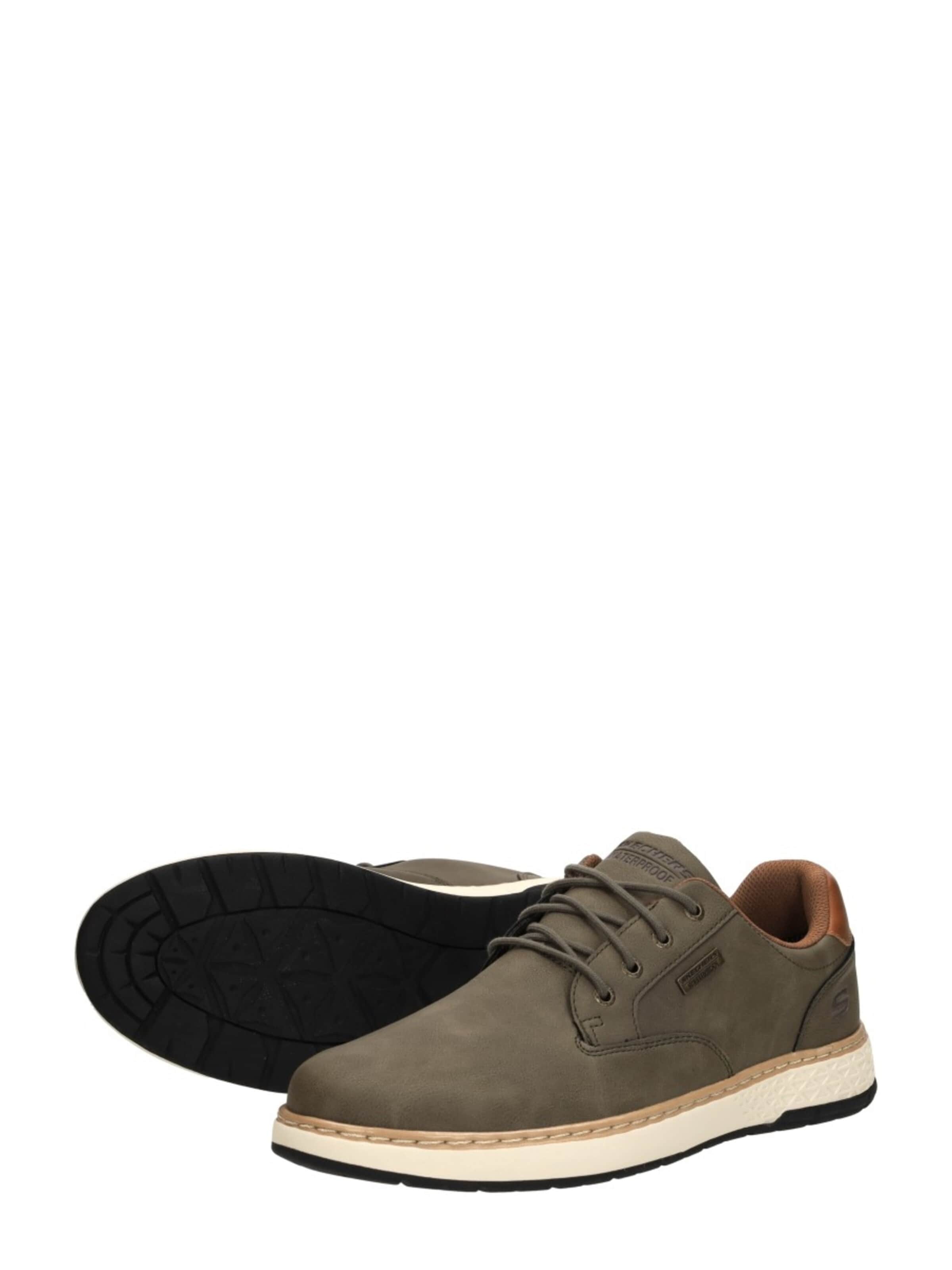 SKECHERS Sportieve veterschoen 'Garlan' in Groen