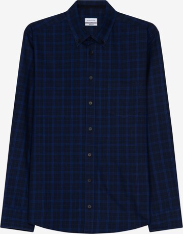 SEIDENSTICKER Button Up Shirt 'Schwarze Rose' in Blue: front