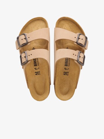 BIRKENSTOCK Pantolette 'Arizona' in Beige