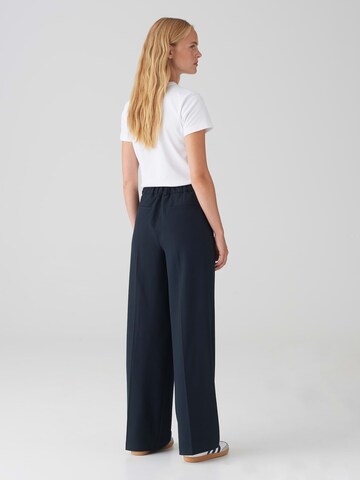 OPUS Wide Leg Hose 'Mariena' in Blau