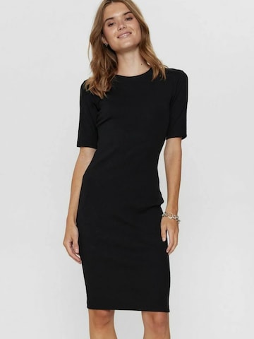 NÜMPH Kleid 'NURILEY' in Schwarz: Vorderseite