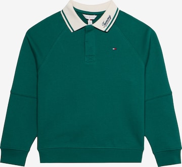 TOMMY HILFIGER Sweatshirt i grön: framsida