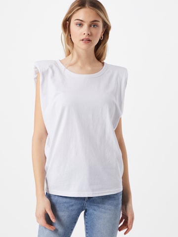 Bardot - Top 'UMA' em branco: frente