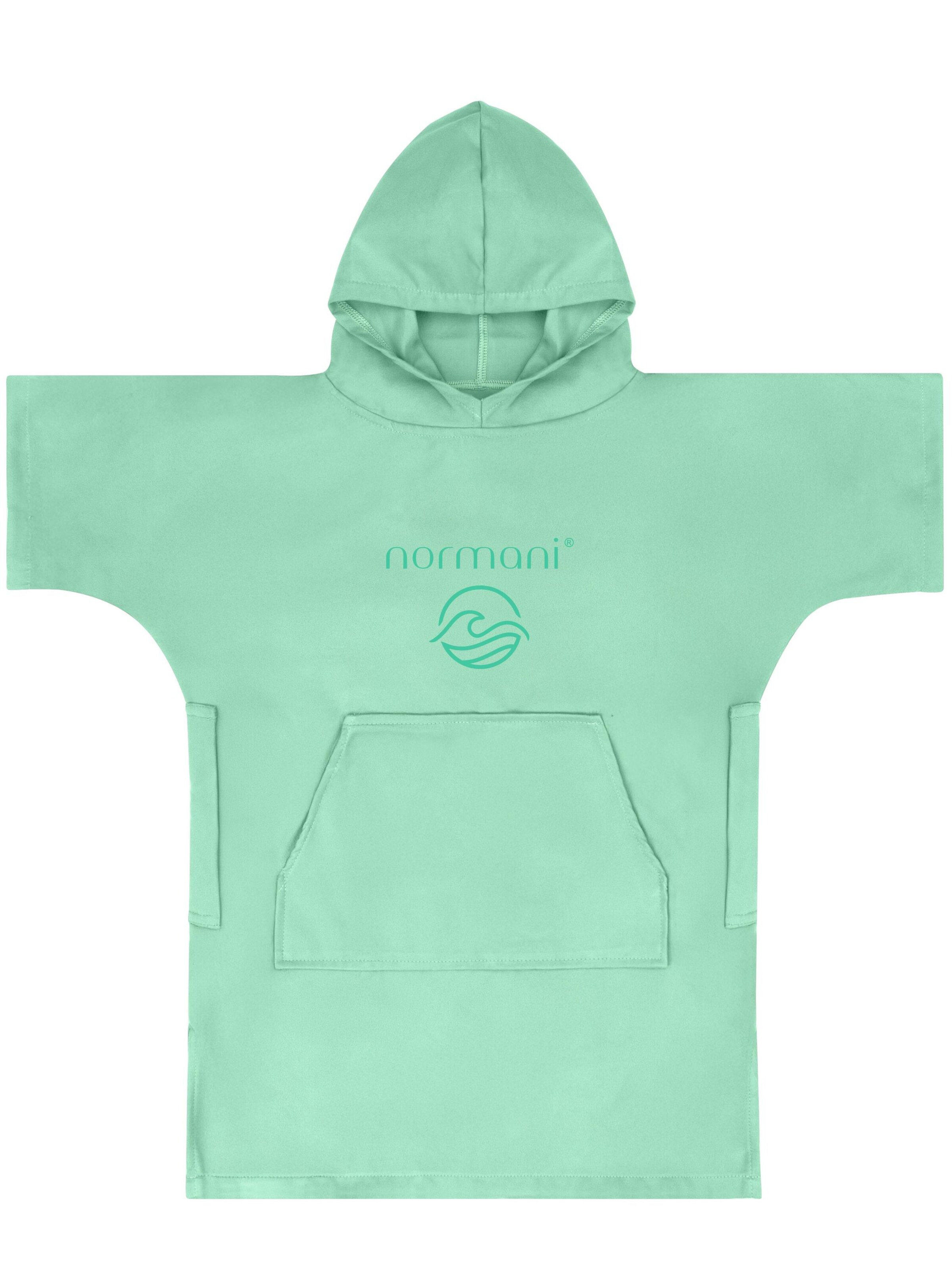 normani Bathrobe 'Luquillo' in Green: front