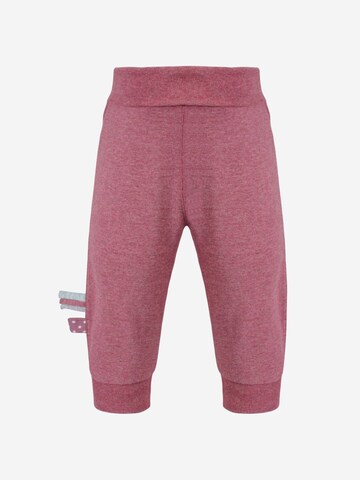 OrganicEra Regular Pants 'Organic Baby Pants with Elastic Band' in Red: front