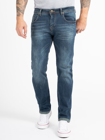 Indumentum Regular Jeans in Blue: front