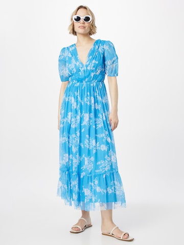 Maya Deluxe Dress in Blue