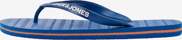 JACK & JONES T-Bar Sandals 'BASIC' in Blue: front