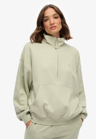 Superdry & Co Sweatshirt in Green: front