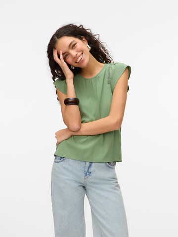 VERO MODA Bluse in Grün