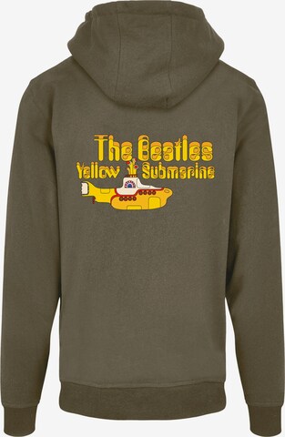 Merchcode Sweatshirt 'Yellow Submarine' in Green