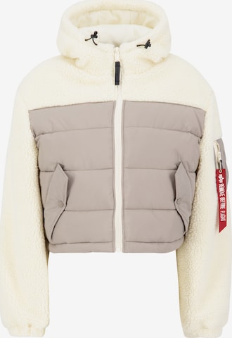 ALPHA INDUSTRIES Vinterjacka i beige: framsida