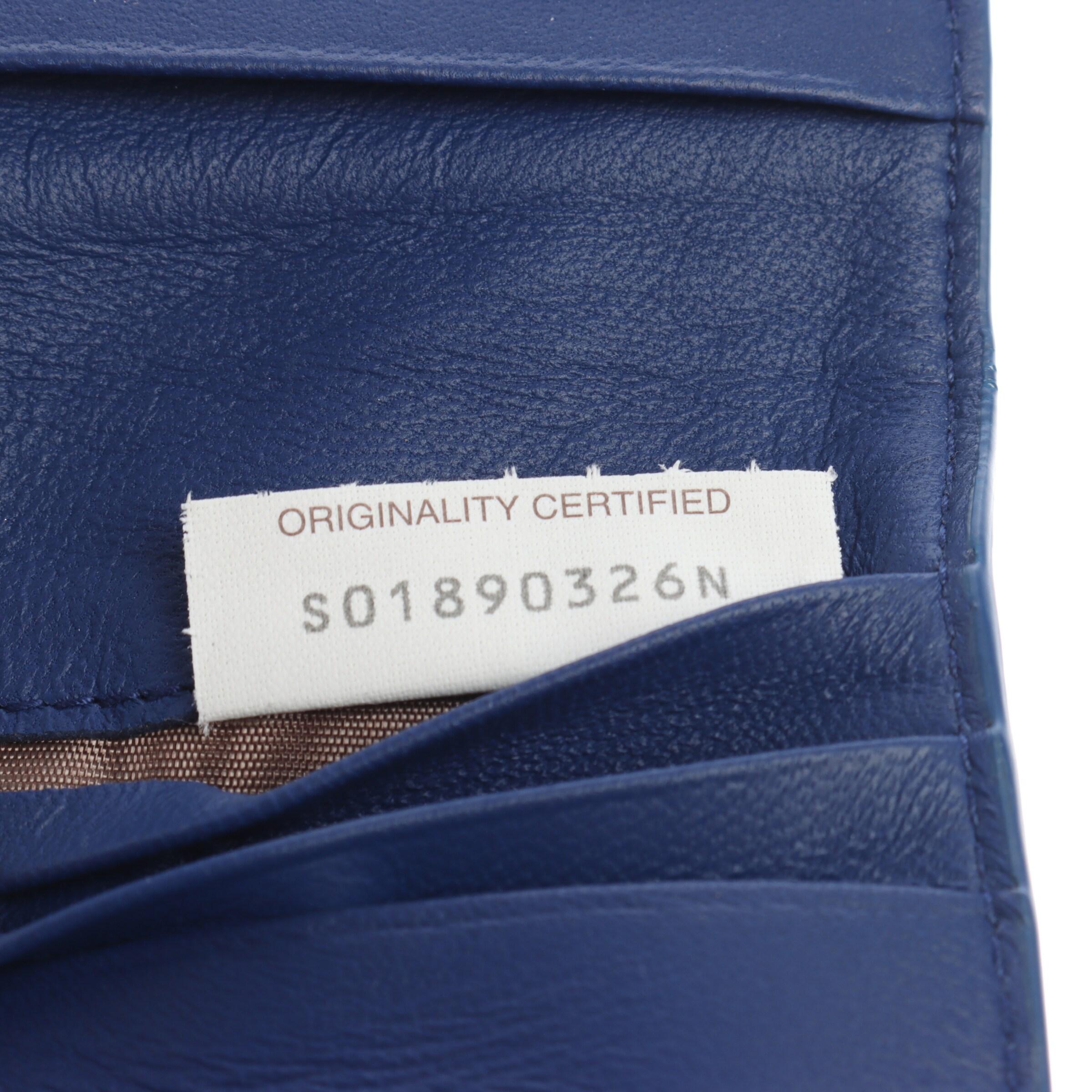 Bottega Veneta Small Leather Goods in One size in Blue