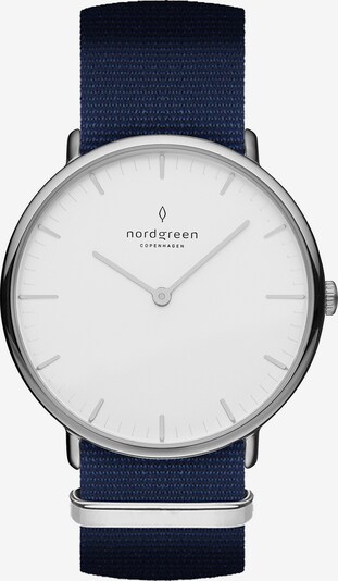 Nordgreen Uhr in navy / silber / weiß, Produktansicht