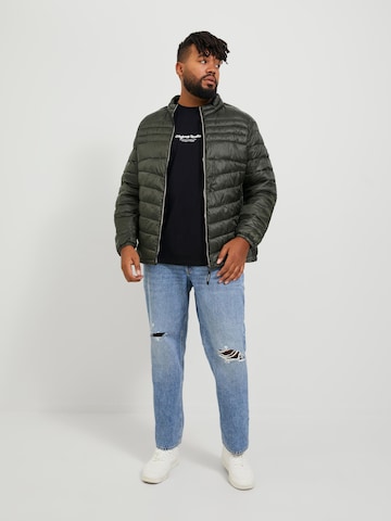 zaļš Jack & Jones Plus Starpsezonu jaka 'Hero'