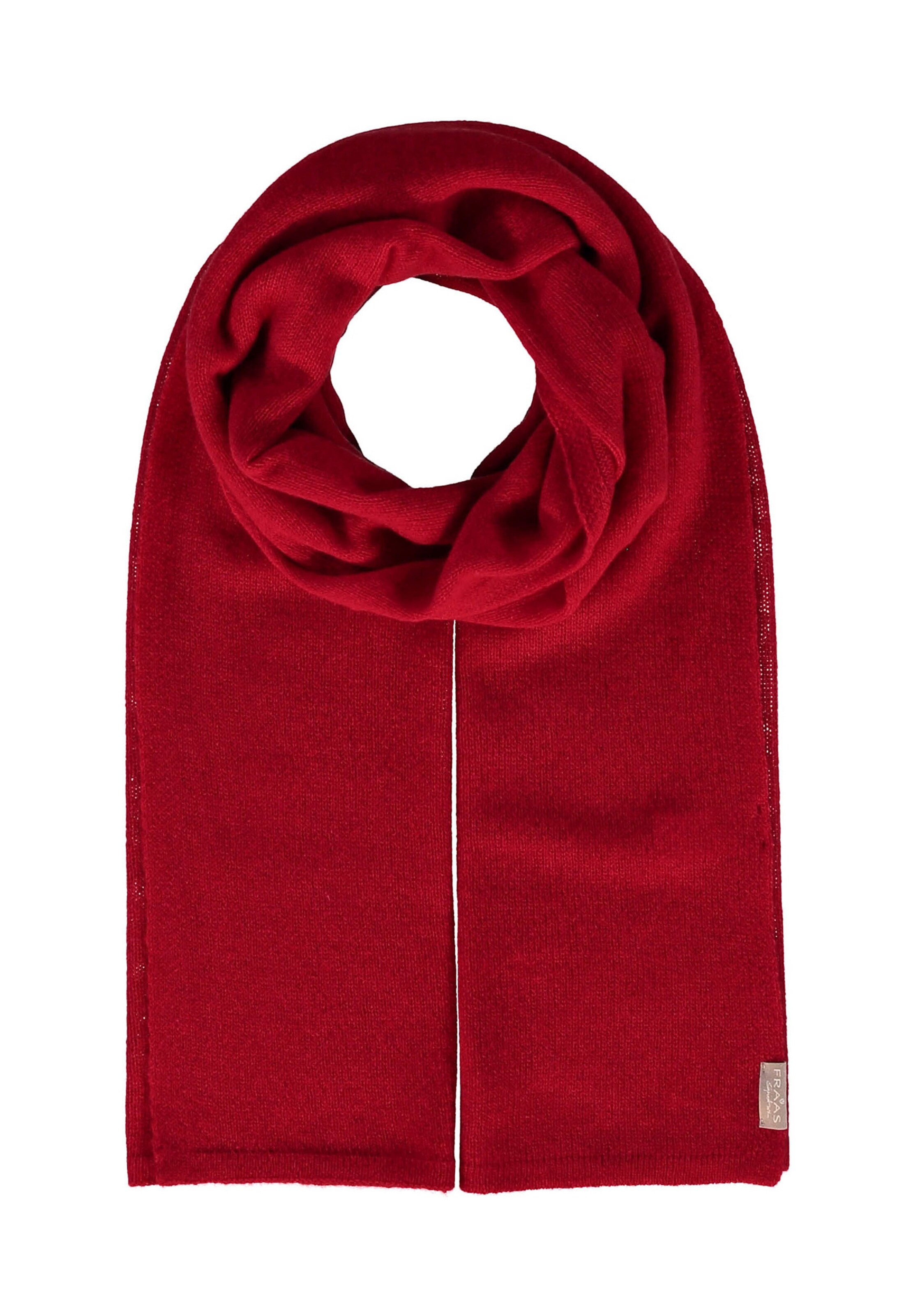 FRAAS Scarf in Red: front