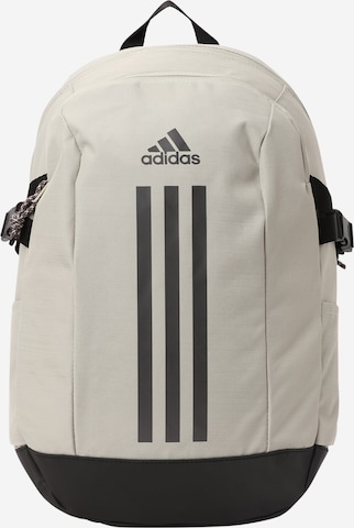 Rucsac sport 'POWER VII' de la ADIDAS SPORTSWEAR pe gri: față