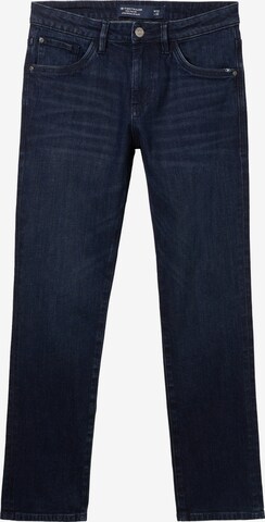 Slimfit Jeans 'Josh' de la TOM TAILOR pe albastru: față