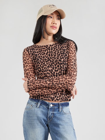 Maglietta 'Leni' di ABOUT YOU in marrone: frontale