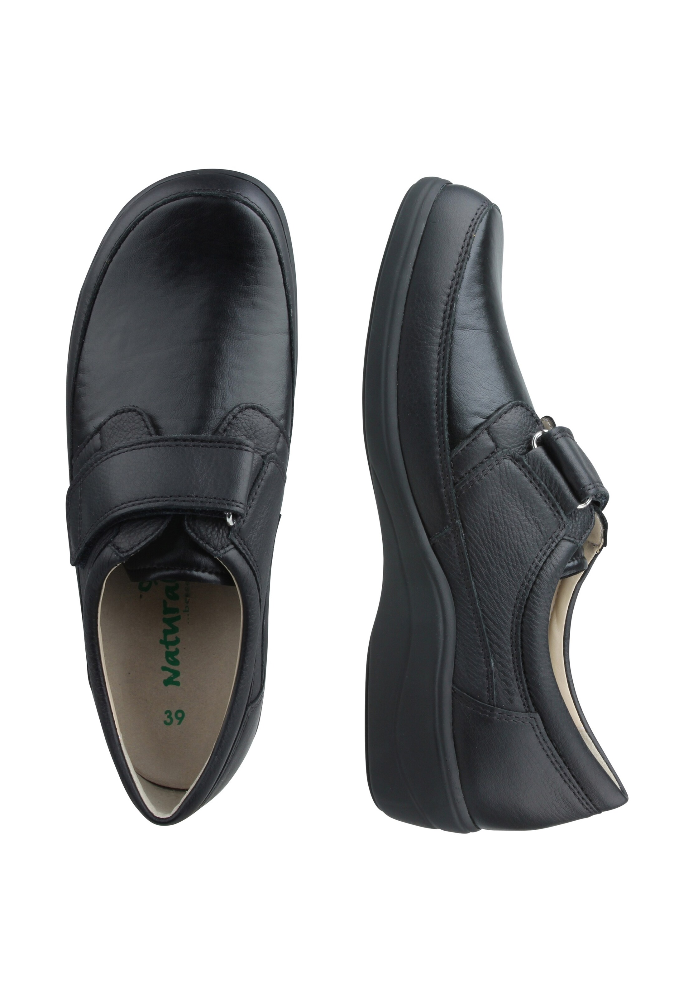 Natural Feet Lace-up shoe 'Orb' in Black