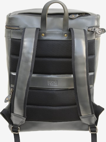 Buckle & Seam Backpack 'Siwa' in Grey
