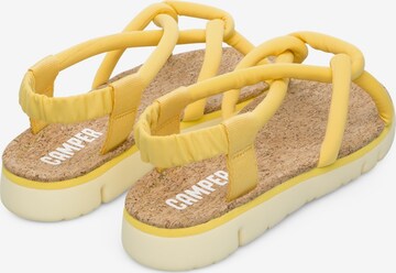 Sandales 'Oruga' CAMPER en jaune