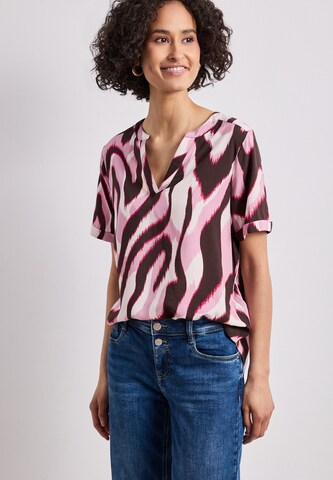 STREET ONE Blouse in Pink: front