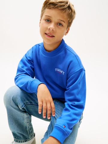 TOMMY HILFIGER Sweatshirt in Blau