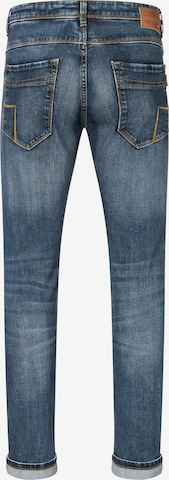 TIMEZONE Slimfit Jeans 'Scott' in Blau