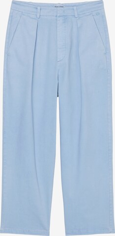 Marc O'Polo DENIM Loosefit Chino in Blauw: voorkant