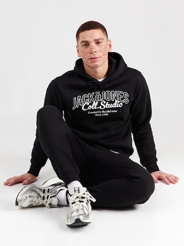 JACK & JONES Sweatsuit 'JJMAKOTO' in Black