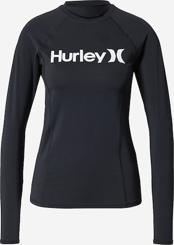 Hurley Sportshirt in Schwarz: predná strana