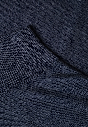 STREET ONE Basic Pullover mit Turtle Neck in Blau