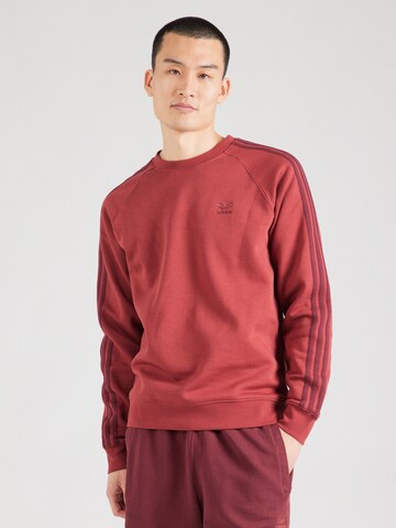 ADIDAS ORIGINALS Свитшот 'Adicolor' в Красный: спереди
