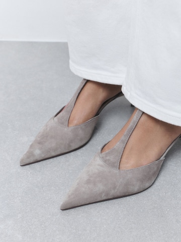 Escarpins à bride arrière 'Forever Comfort' Next en gris