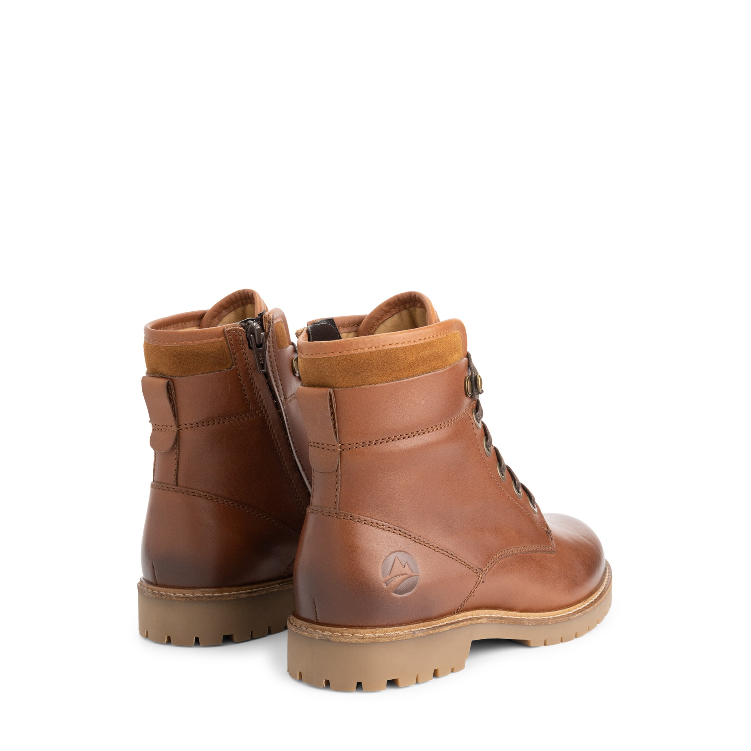 Travelin Lace-up boot 'Seiland' in Brown