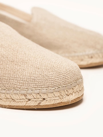 Alhamas Espadrilles 'Alpargata Plana' in Grijs
