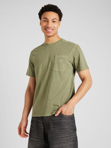 TIMBERLAND Shirt in Groen: voorkant