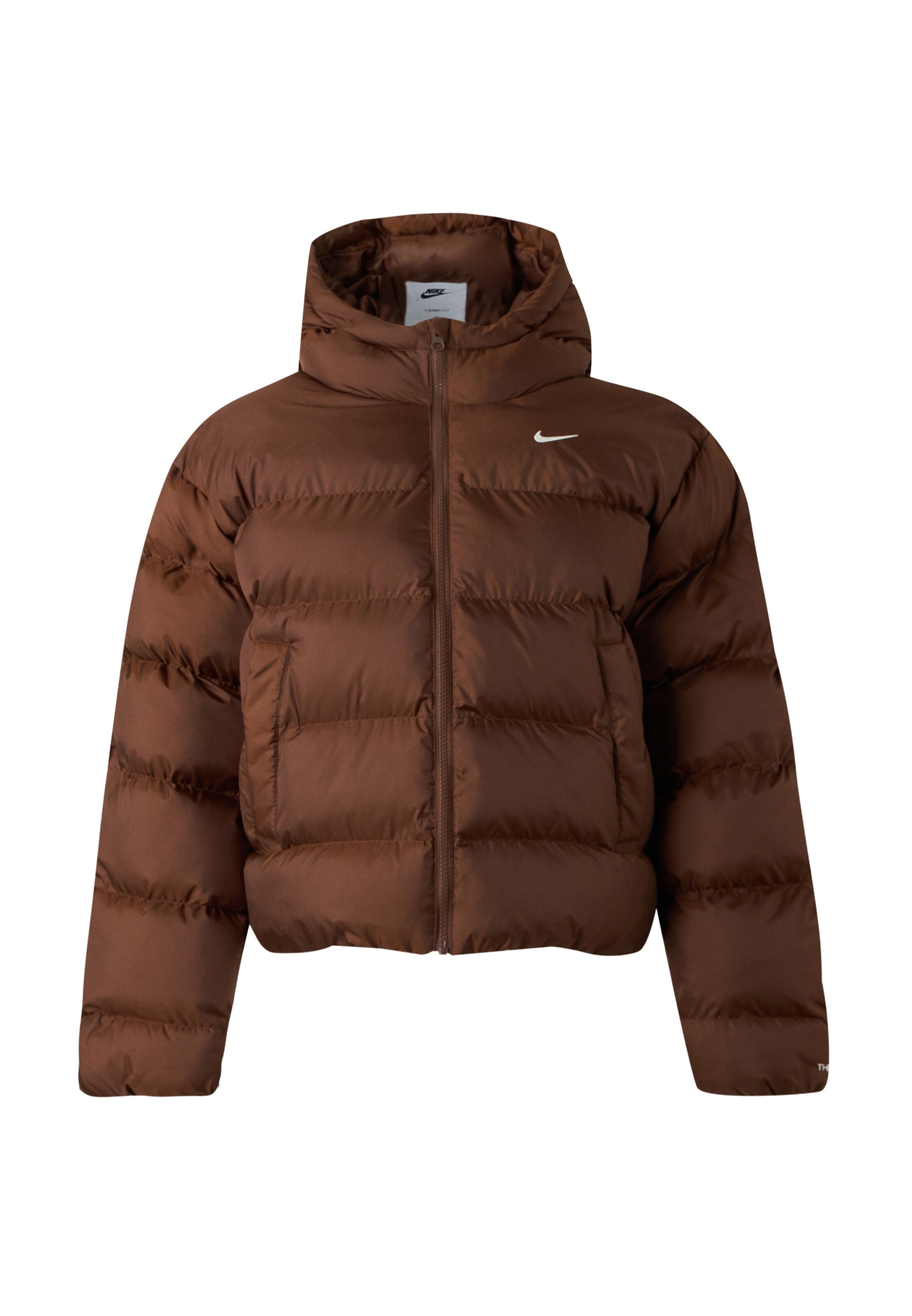 ruda Nike Sportswear Žieminė striukė 'CLSSC': priekis