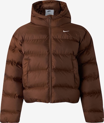 ruda Nike Sportswear Žieminė striukė 'CLSSC': priekis