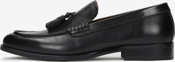 Kazar Classic Flats in Black: front