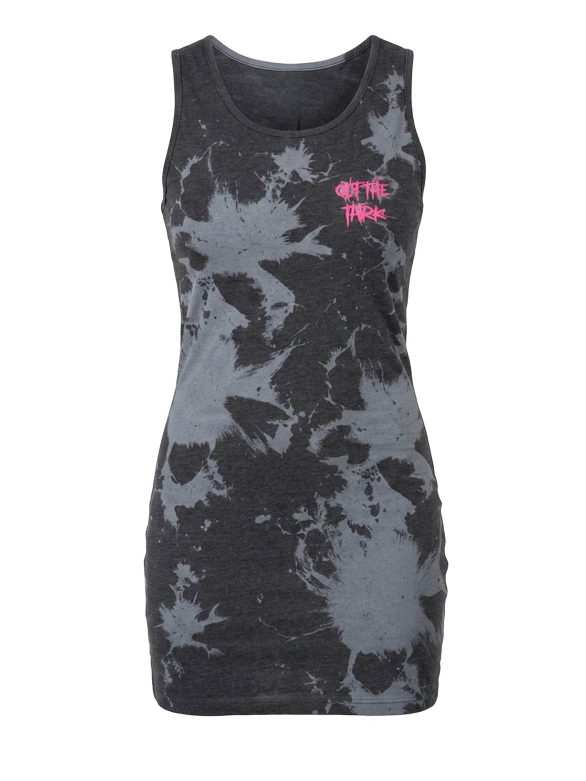 Yakuza Dress 'Minus' in Black: front